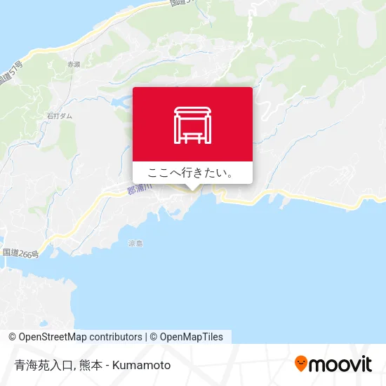 青海苑入口地図