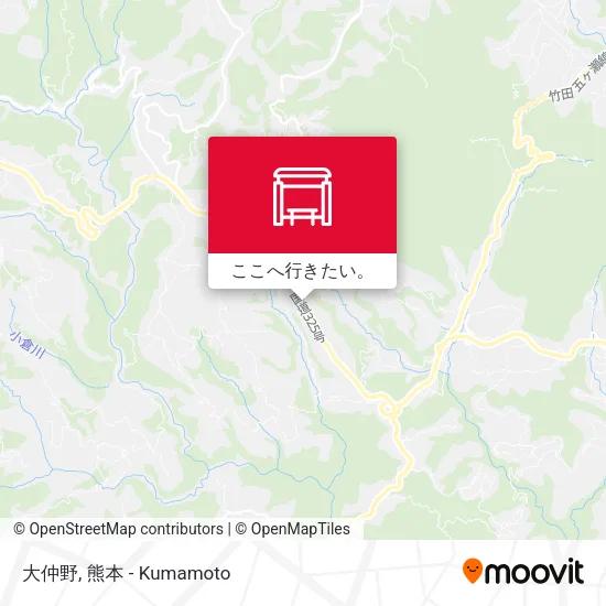 大仲野地図