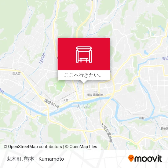 鬼木町地図