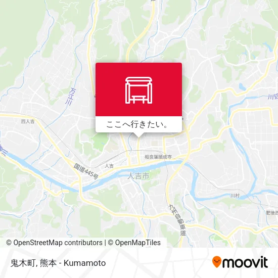 鬼木町地図