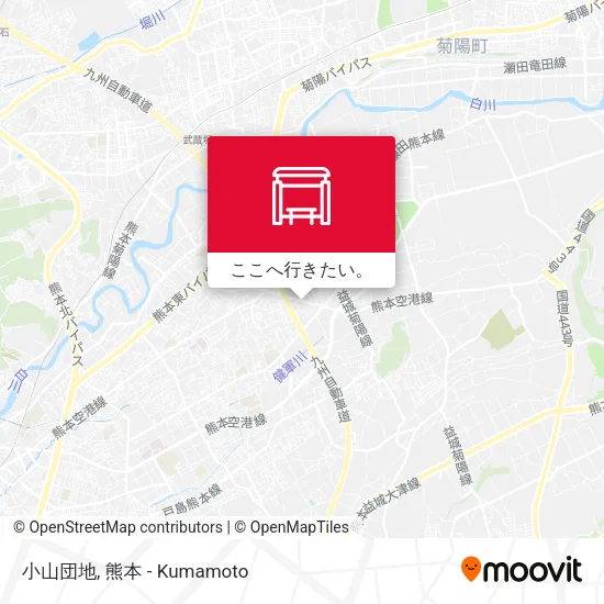 小山団地地図