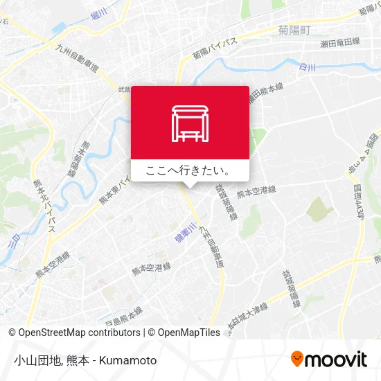 小山団地地図