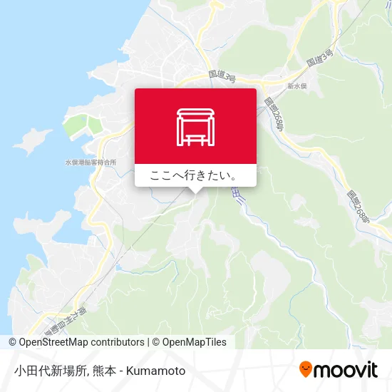 小田代新場所地図