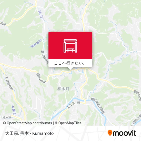 大田黒地図