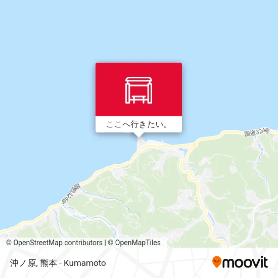 沖ノ原地図