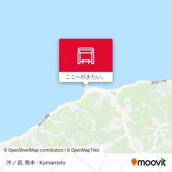 沖ノ原地図