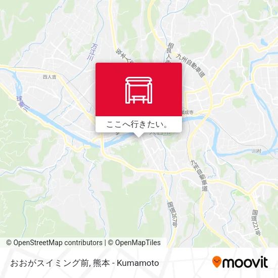 おおがスイミング前地図