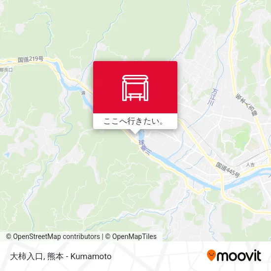 大柿入口地図
