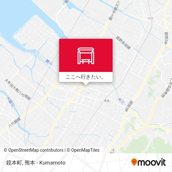 鏡本町地図