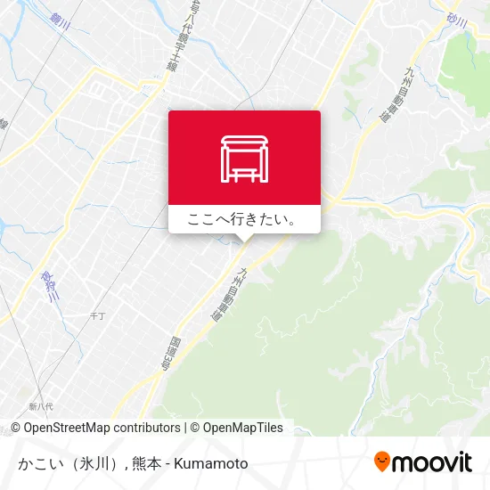 かこい（氷川）地図