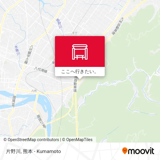 片野川地図