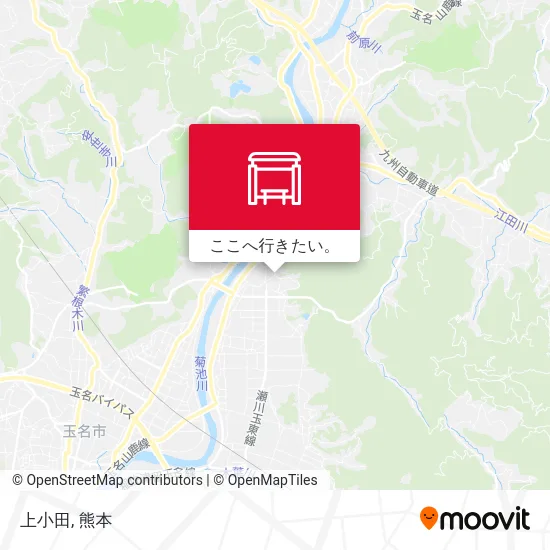 上小田地図