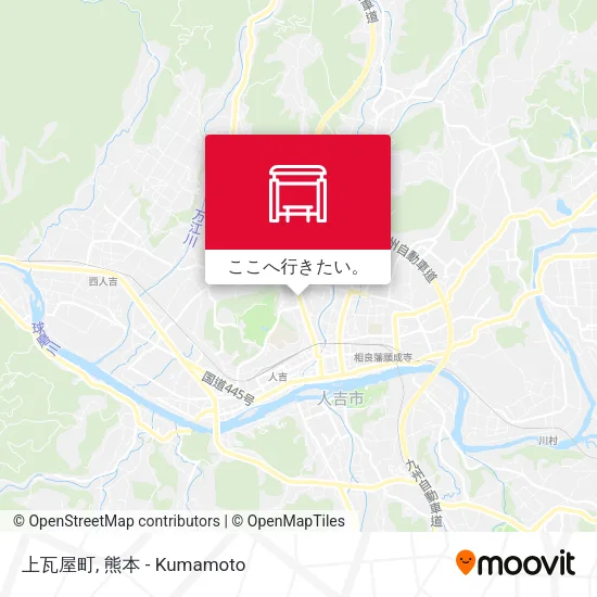 上瓦屋町地図