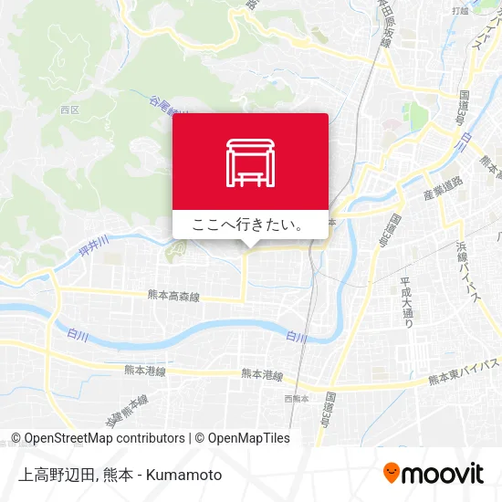 上高野辺田地図