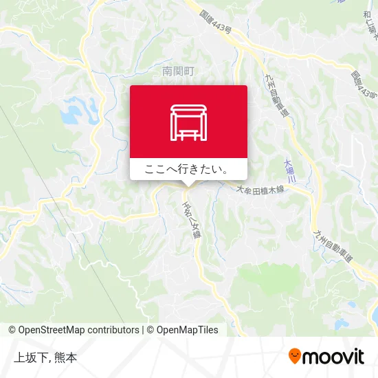 上坂下地図