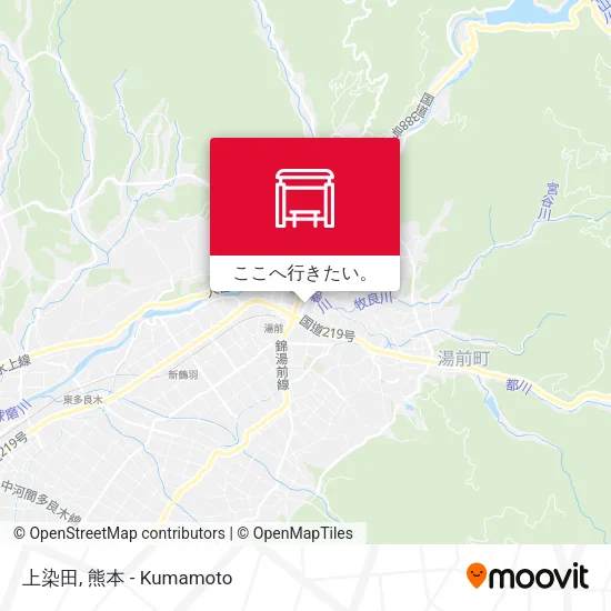 上染田地図
