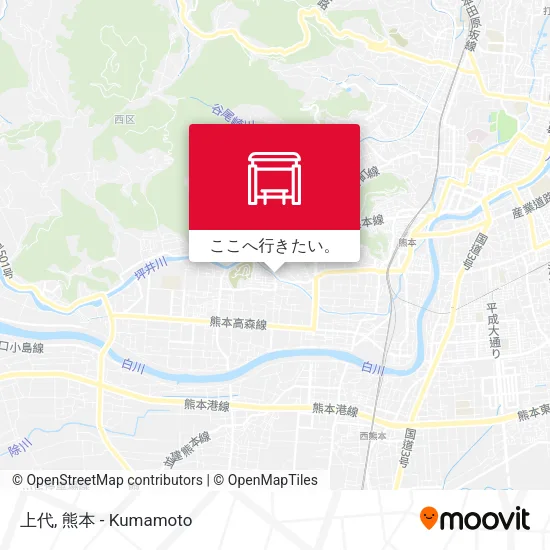 上代地図