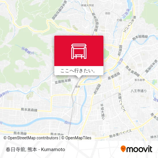 春日寺前地図