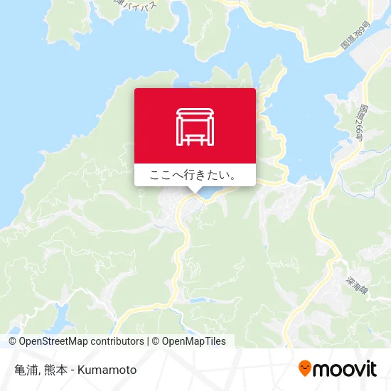 亀浦地図