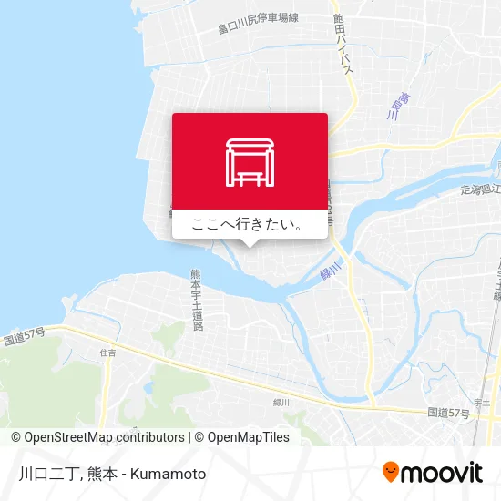 川口二丁地図