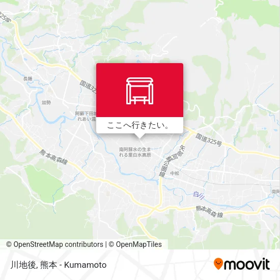 川地後地図