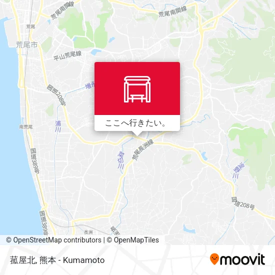 菰屋北地図
