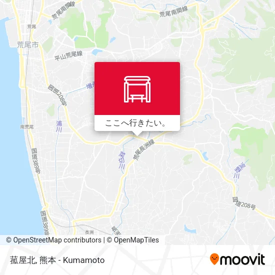 菰屋北地図