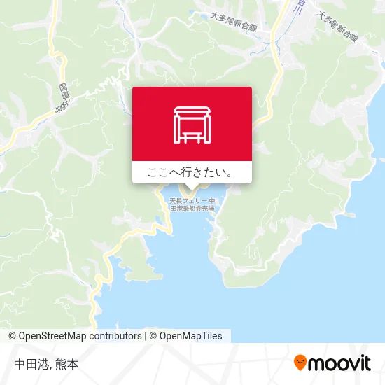 中田港地図