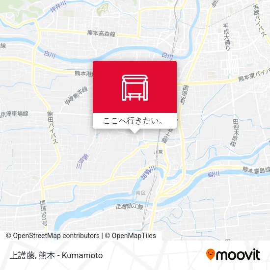 上護藤地図
