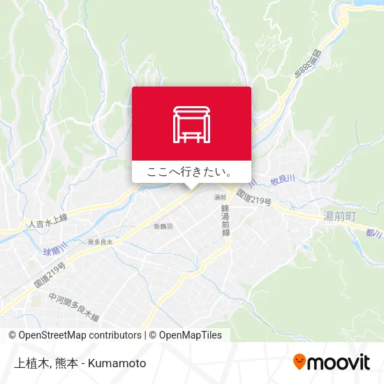 上植木地図