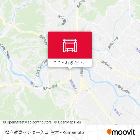 県立教育センター入口地図