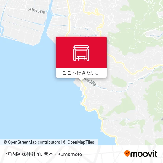 河内阿蘇神社前地図
