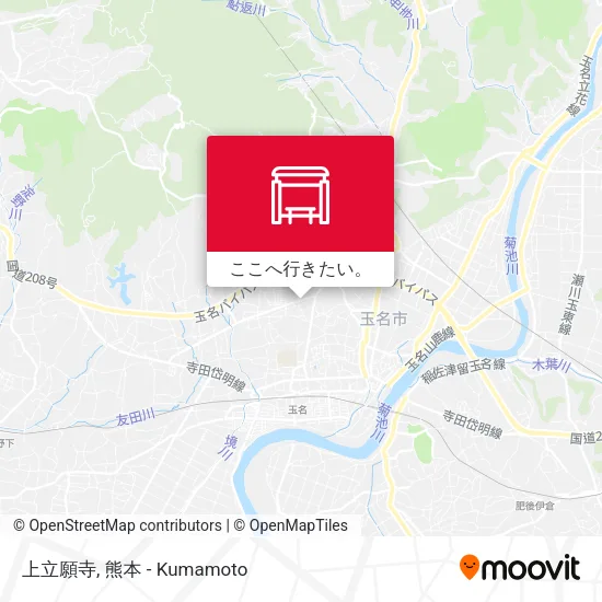 上立願寺地図