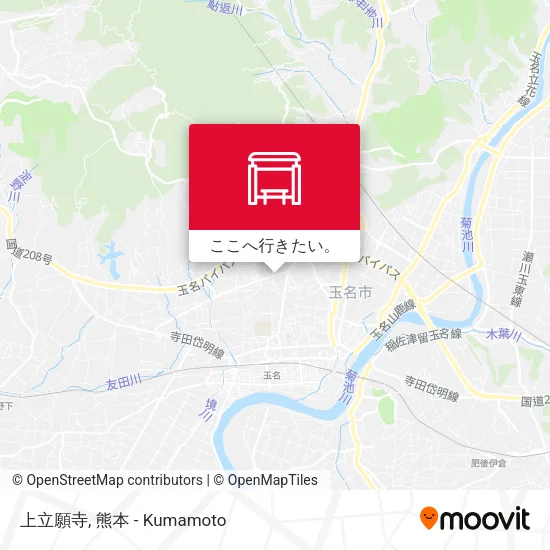 上立願寺地図