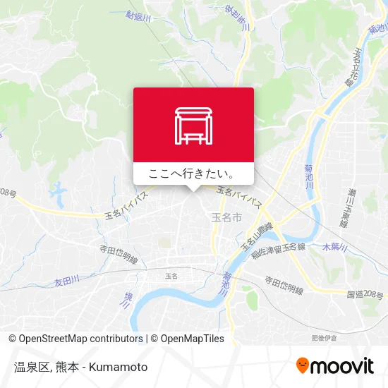 温泉区地図