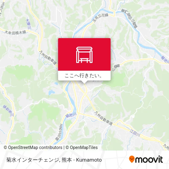 菊水インターチェンジ地図
