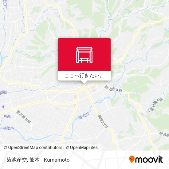 菊池産交地図