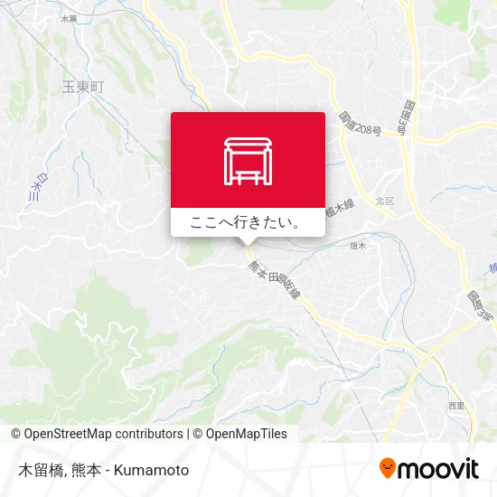 木留橋地図