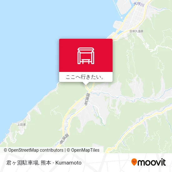 君ヶ淵駐車場地図