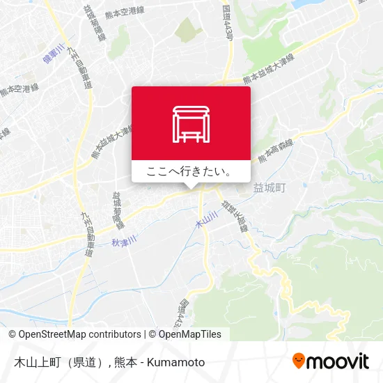 木山上町（県道）地図