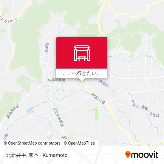 北新井手地図