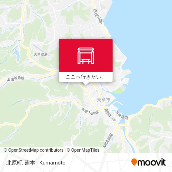 北原町地図