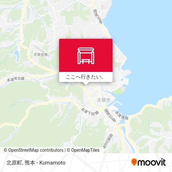 北原町地図