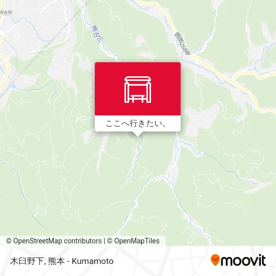 木臼野下地図