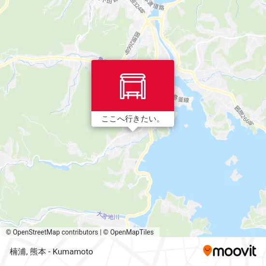 楠浦地図