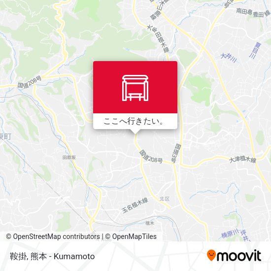 鞍掛地図