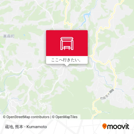 蔵地地図