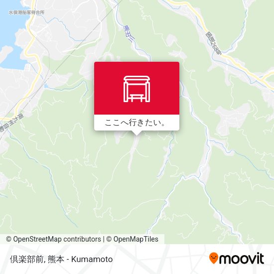 倶楽部前地図