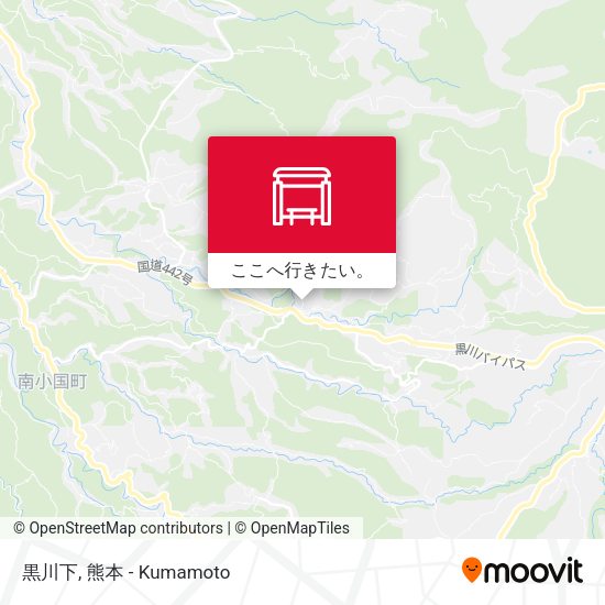 黒川下地図