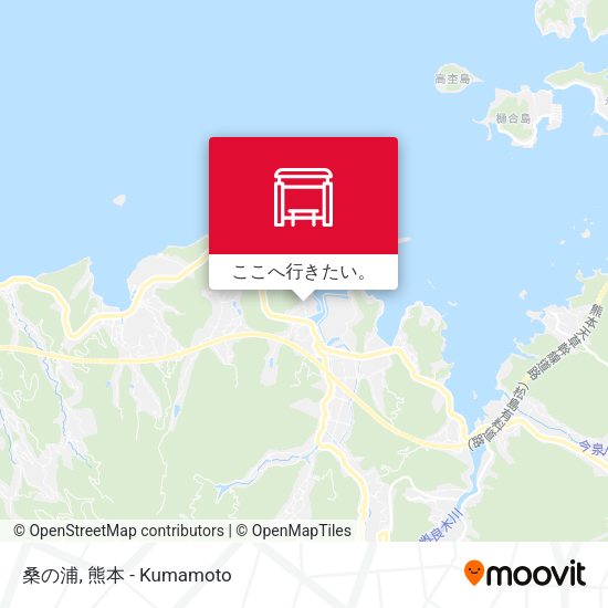 桑の浦地図